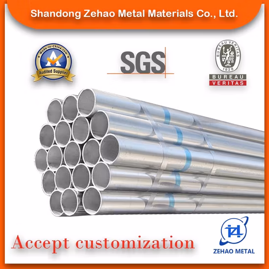 Tubo in acciaio zincato Q235B/S235jr a caldo